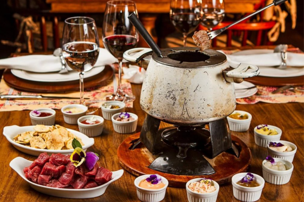 10 Fondue em Campos do Jordão